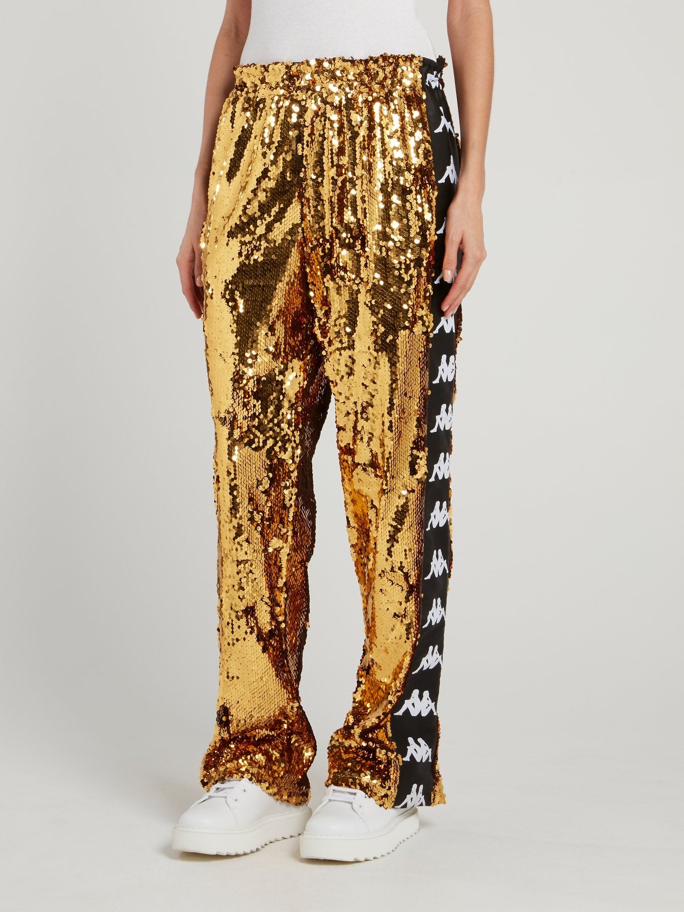 Kappa Gold Sequin Pants – Maison-B-More Global Store
