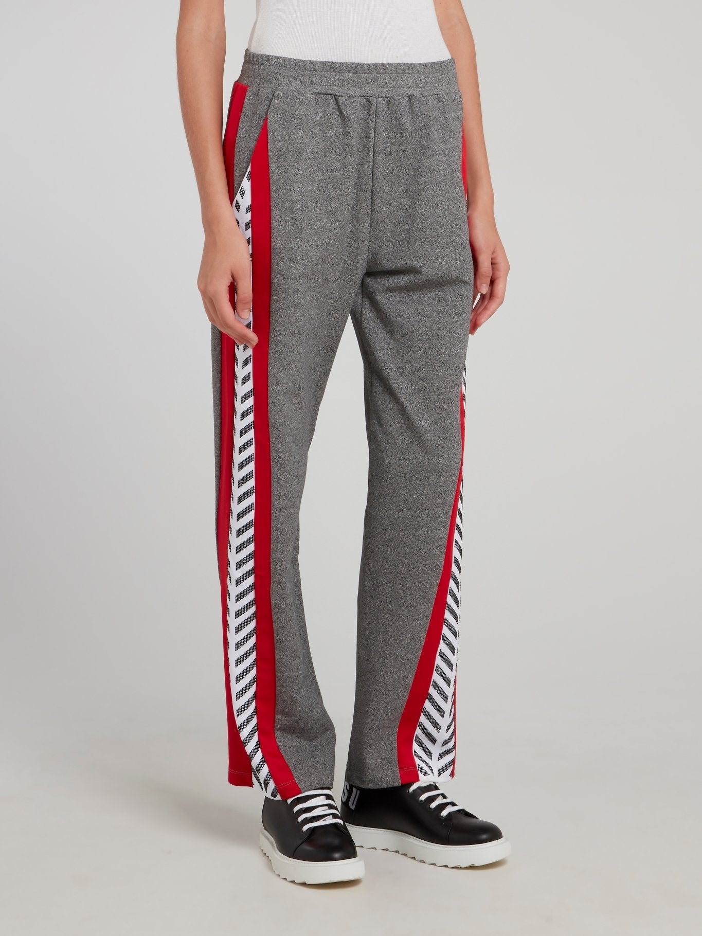 Grey Side Stripe Pants – Maison-B-More Global Store