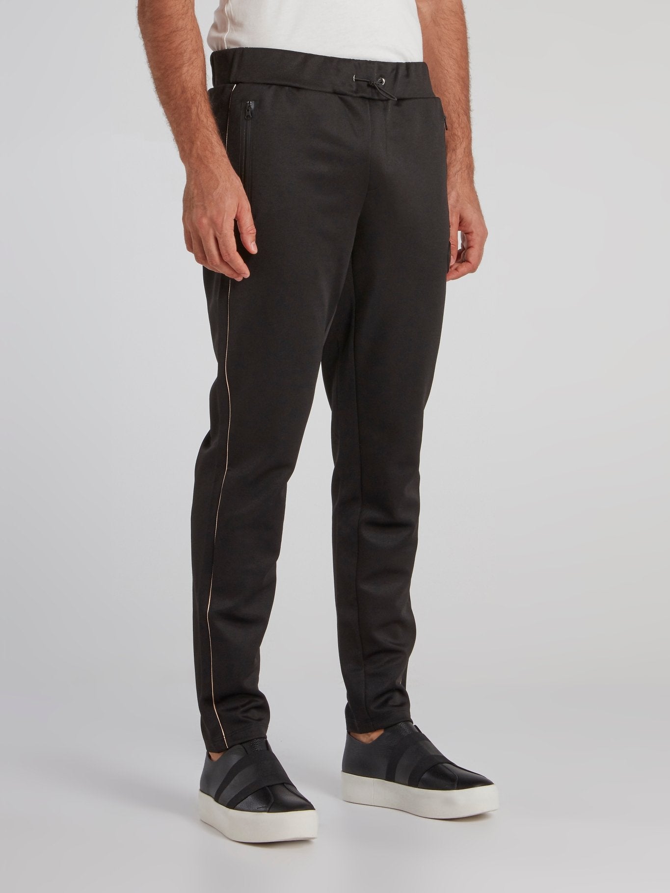 Shop Plein Fleet Black Logo Jogging Trousers Online – Maison-B