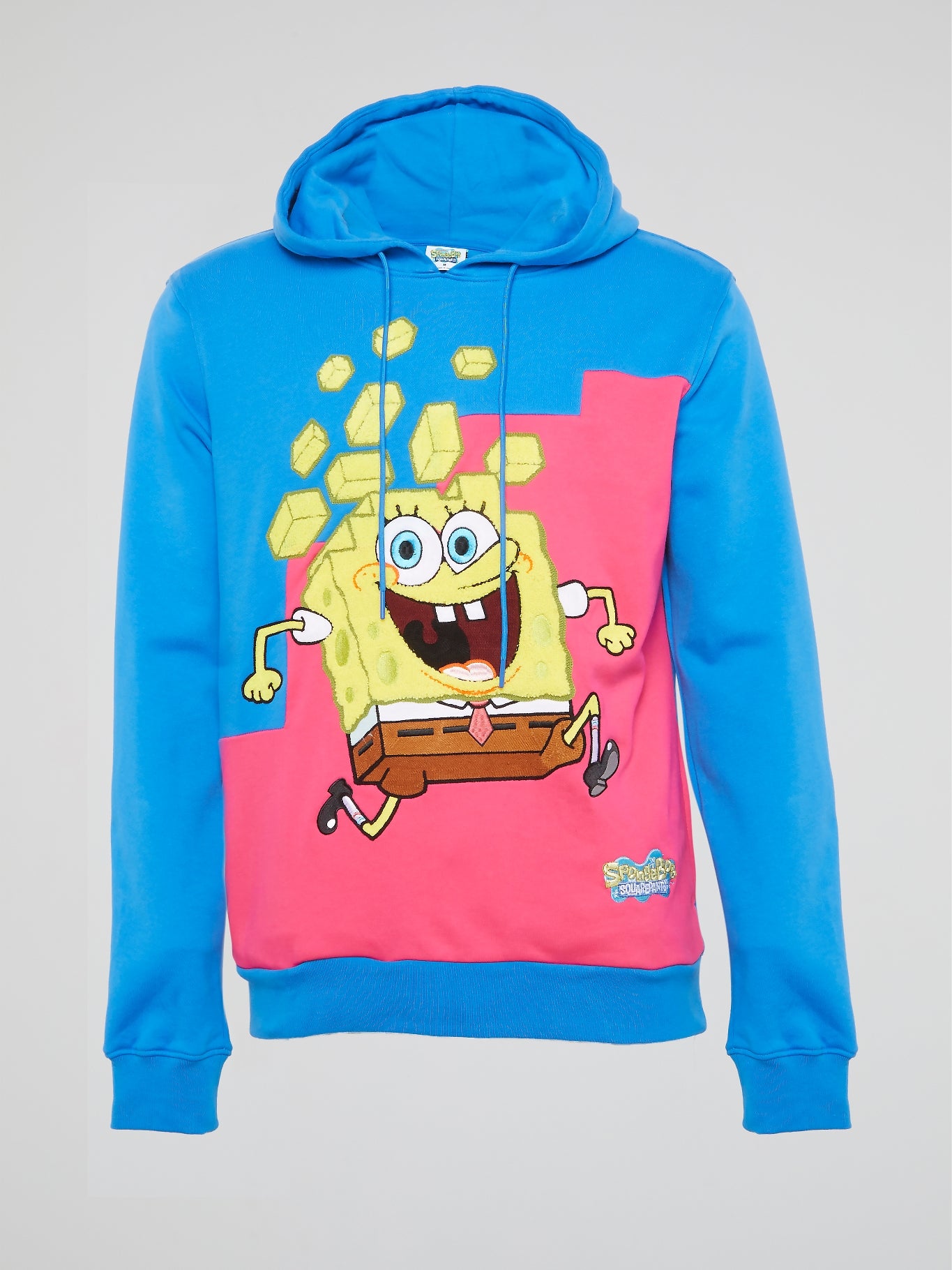 SpongeBob SquarePants Blue Drawstring Hoodie