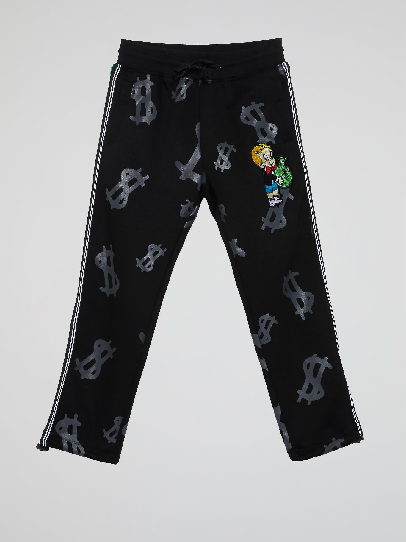 Shop Jackthreads Richie Rich Black Sweatpants (Kids) Online