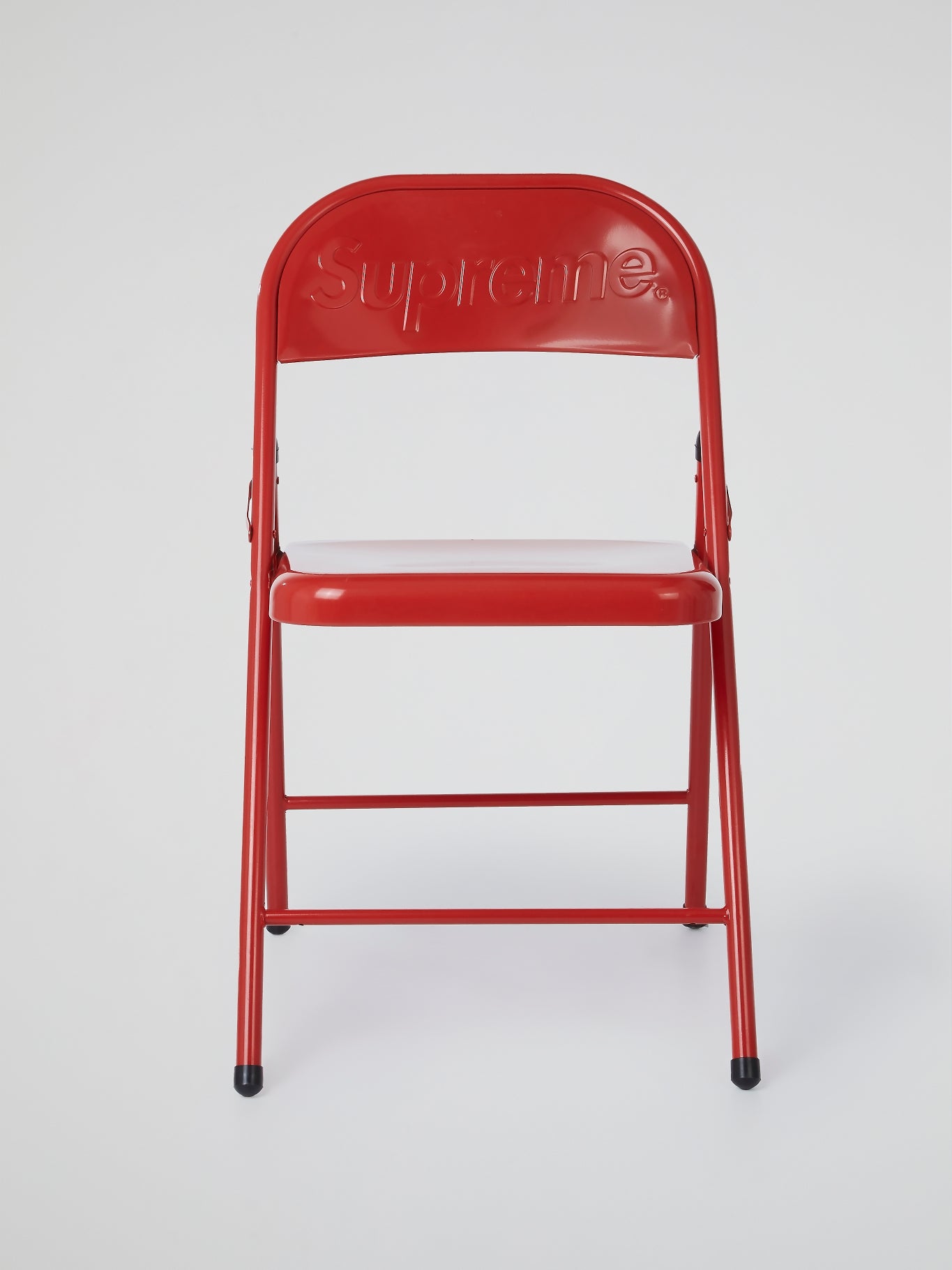 （2020FW）Supreme Metal Folding Chair Red