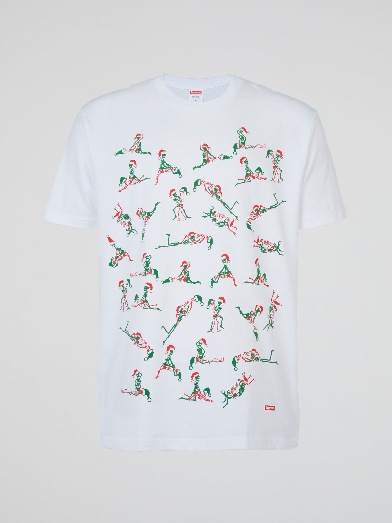 Shop Supreme White Christmas Crewneck T-Shirt Online