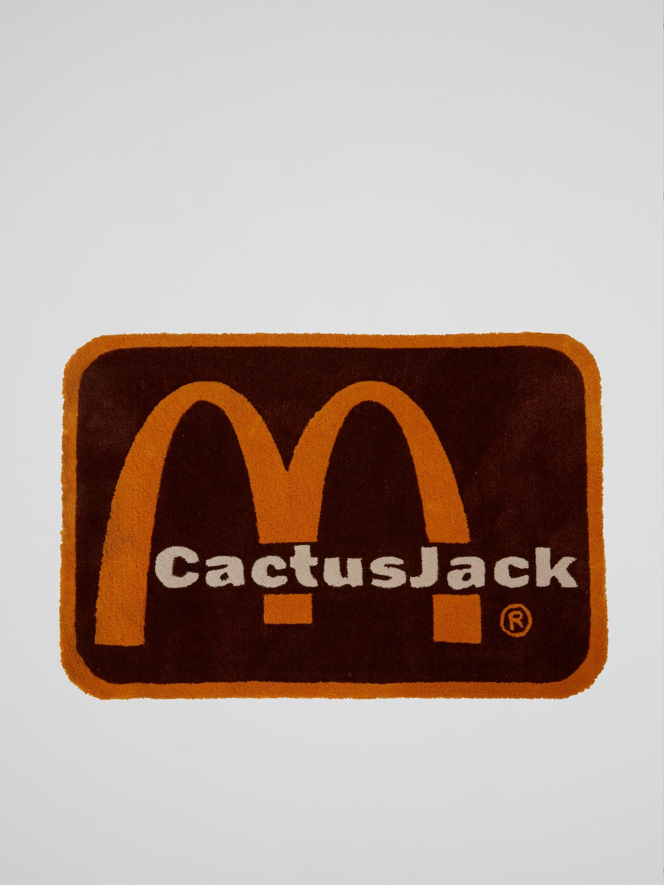 Travis Scott X McDonalds Cactus Jack CJ House Slippers Brown Size