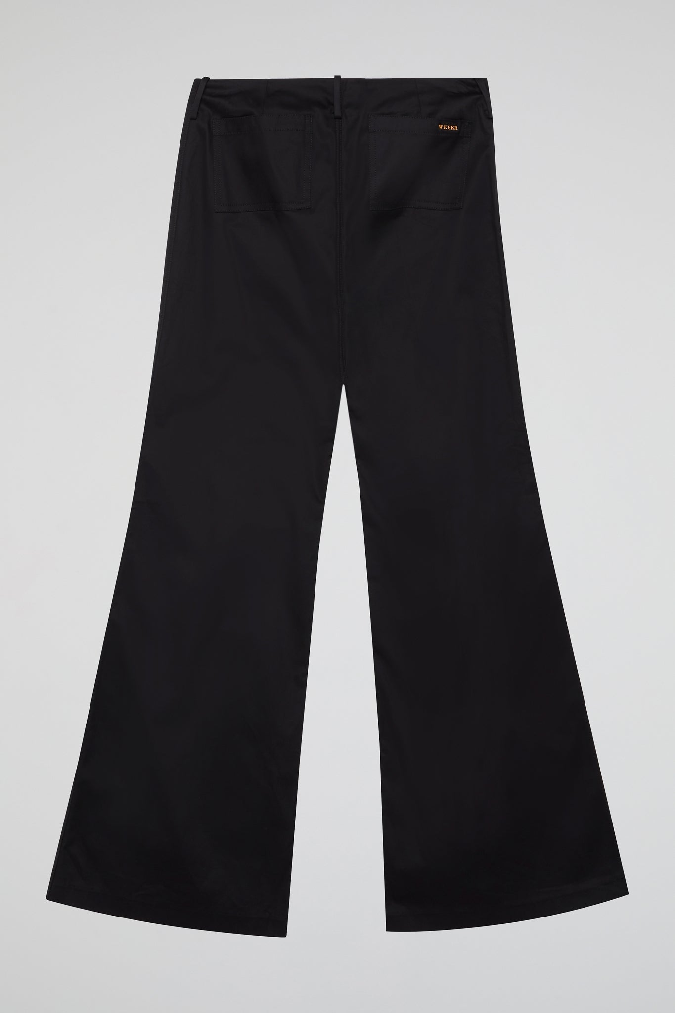 Black Eclipse Flare Trousers