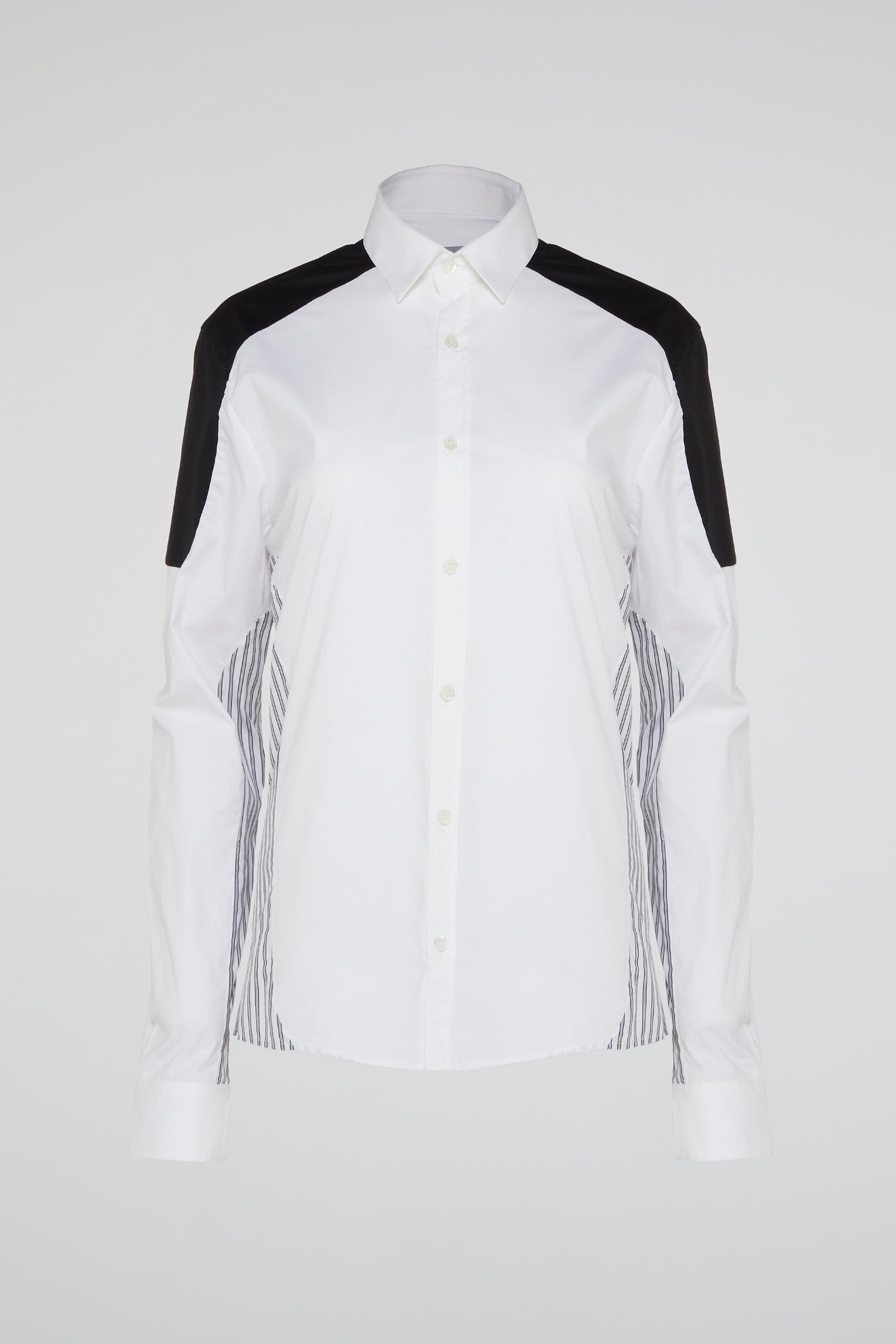 White Momentum Long-Sleeve Shirt