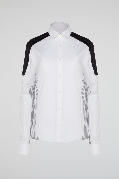 White Momentum Long-Sleeve Shirt