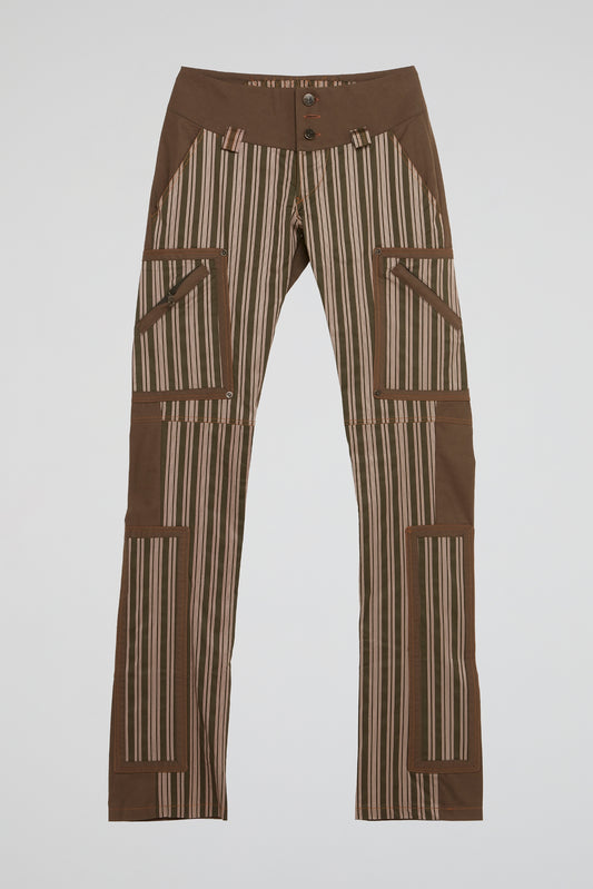 Brown Sahara Women's Straight Trousers