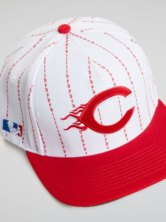 Cincinnati Reds Pinstripe Cap