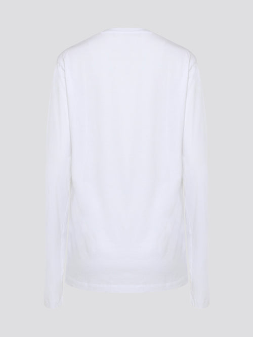 Elevate your wardrobe with the timeless sophistication of the Roberto Cavalli White Printed Long Sleeve Shirt. Made from luxurious, high-quality fabric, this shirt features a captivating print that adds a touch of modern flair to your look. Whether worn casually or dressed up for a night out, this shirt is sure to make a statement and turn heads wherever you go.