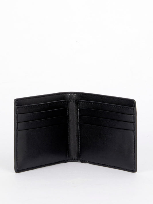 Black Billfold Leather Wallet