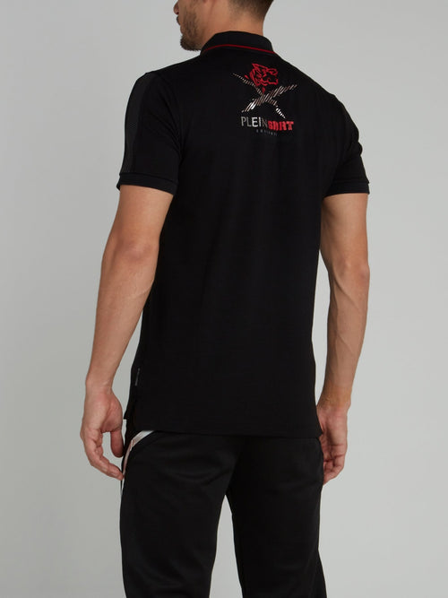 Рубашка поло с логотипом на спине Domino