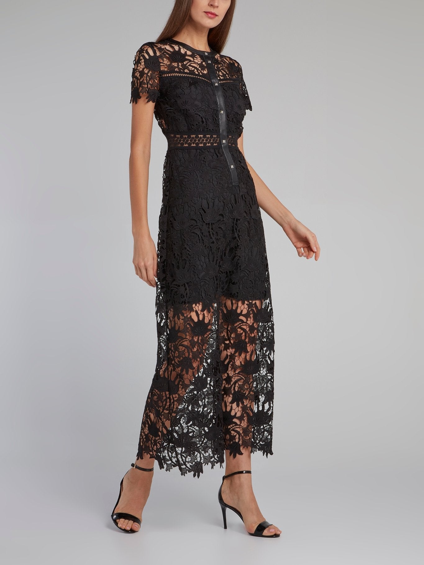 Fonollosa Black Macrame Dress – Maison-B-More Global Store