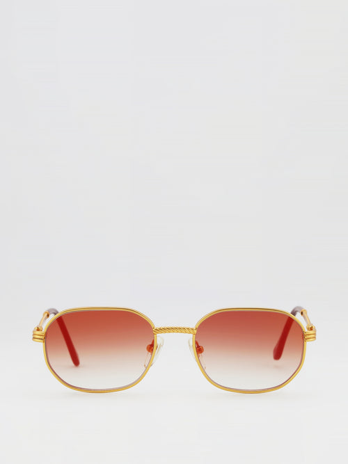 Brown Gradient Lens Sunglasses