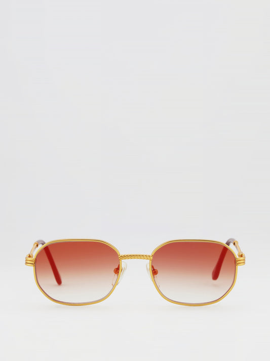 Brown Gradient Lens Sunglasses