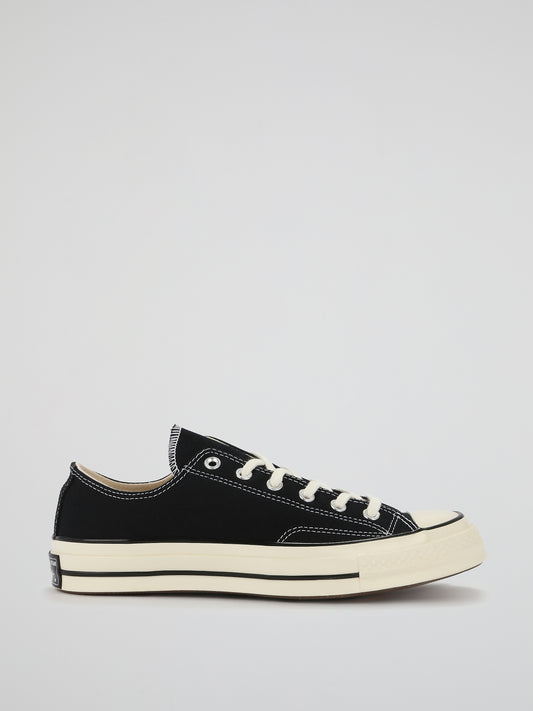 Black Chuck 70 Canvas Low Top Sneakers