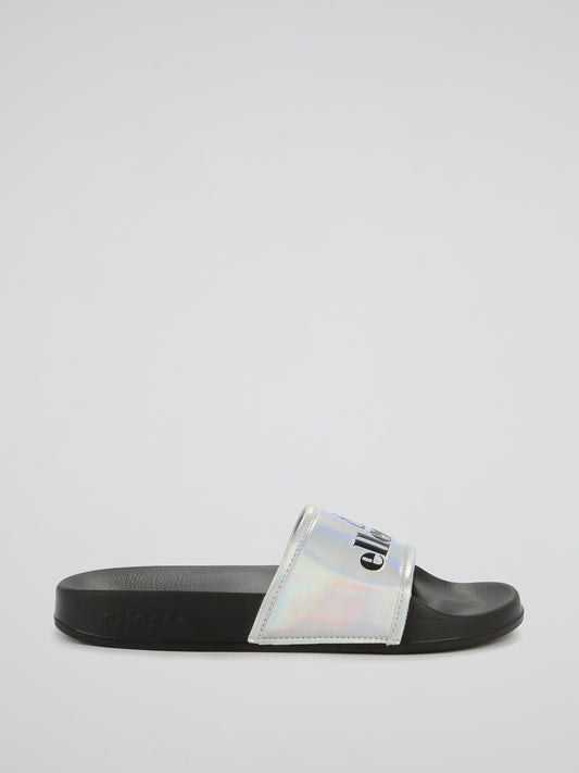 Filippo Metallic Panel Logo Slides