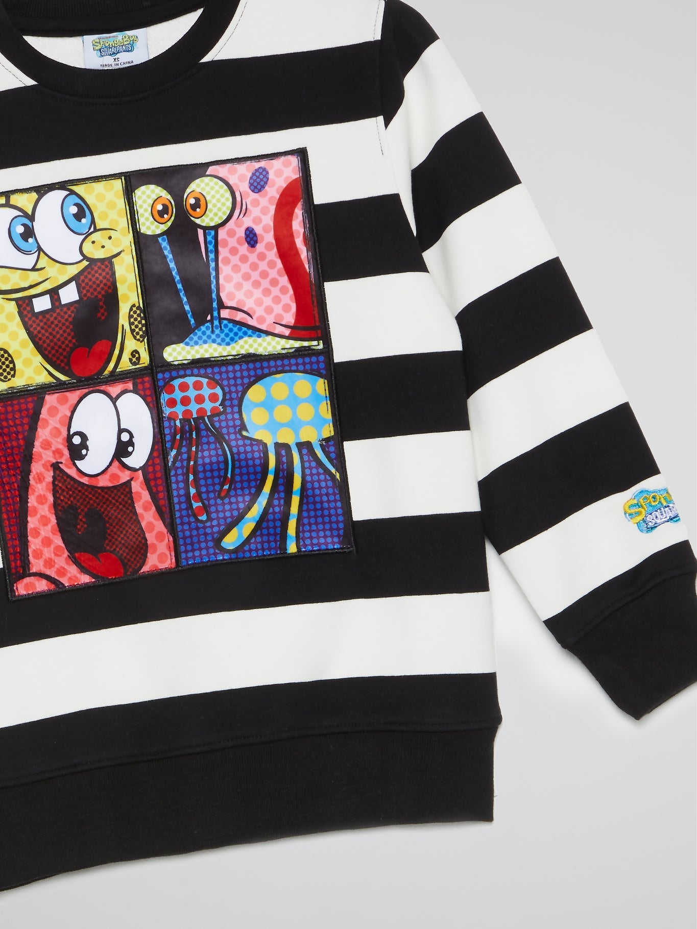 SpongeBob SquarePants Striped Sweatshirt Kids