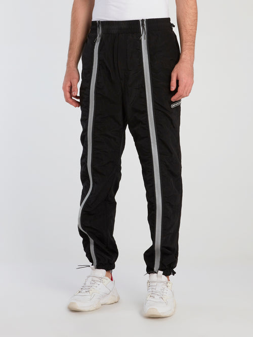 Black Kappa Interlock Jogging Pants – Maison-B-More Global Store