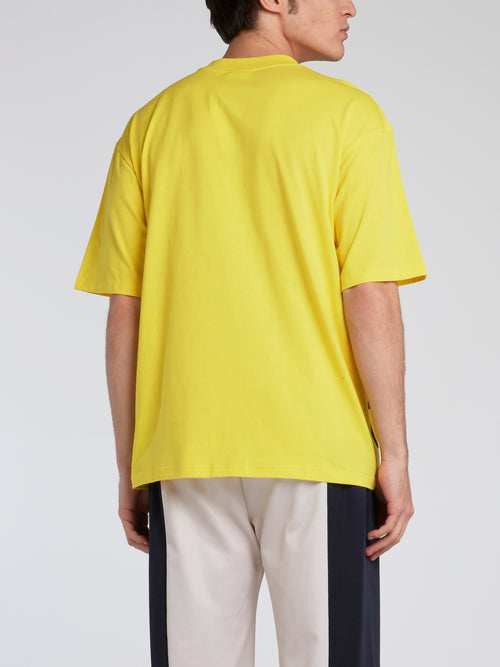 Poetry Acid Yellow Statement T-Shirt