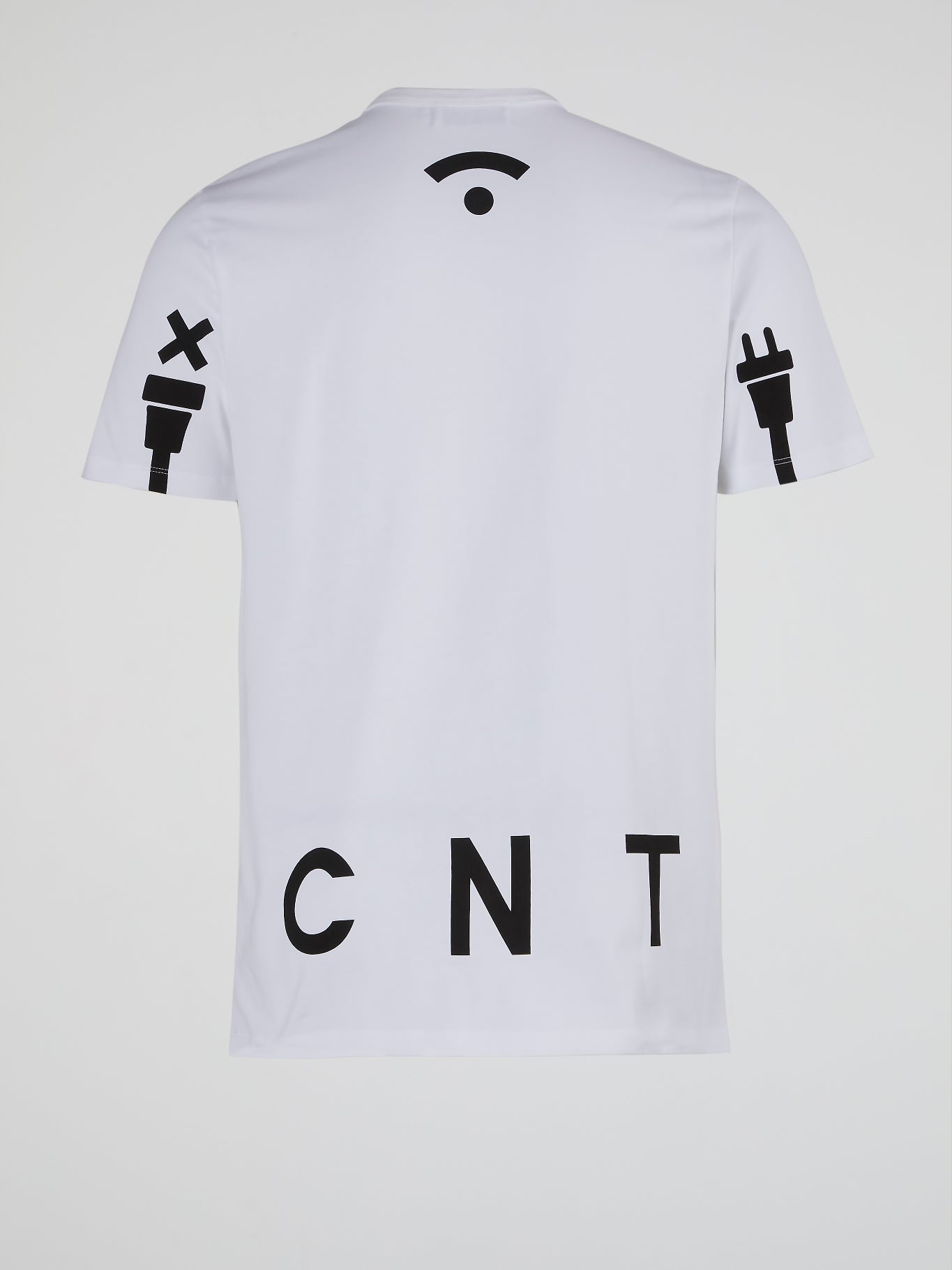 White Monogram Loop T-Shirt – Maison-B-More Global Store