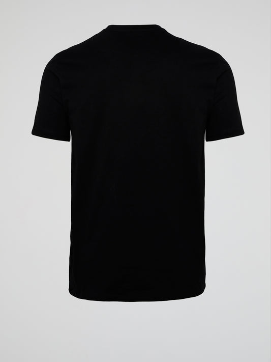 Grosso Black Statement T-Shirt