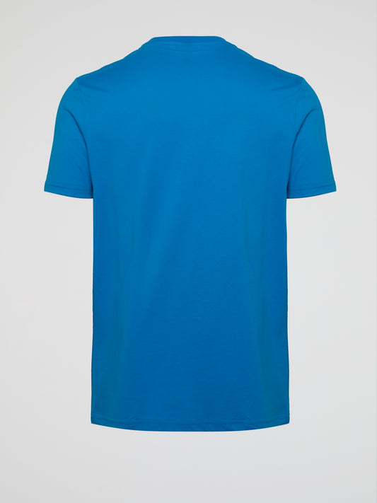 Grosso Blue Statement T-Shirt