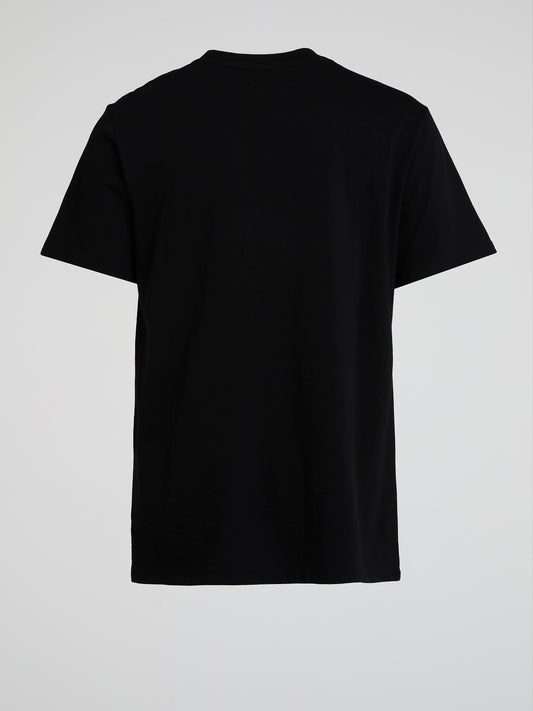 Haetae Black Crewneck T-Shirt
