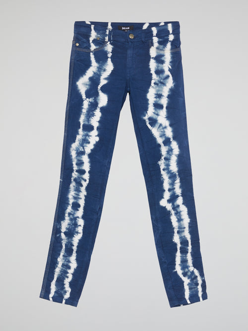 Blue Acid Wash Jeans