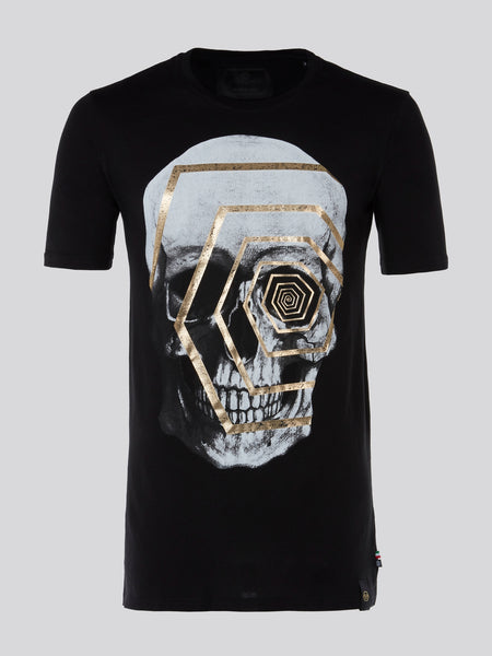 PP78 Black Monogram Print Skull Jacket – Maison-B-More Global Store