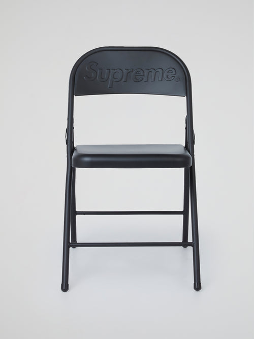 Black Metal Folding Chair – Maison-B-More Global Store