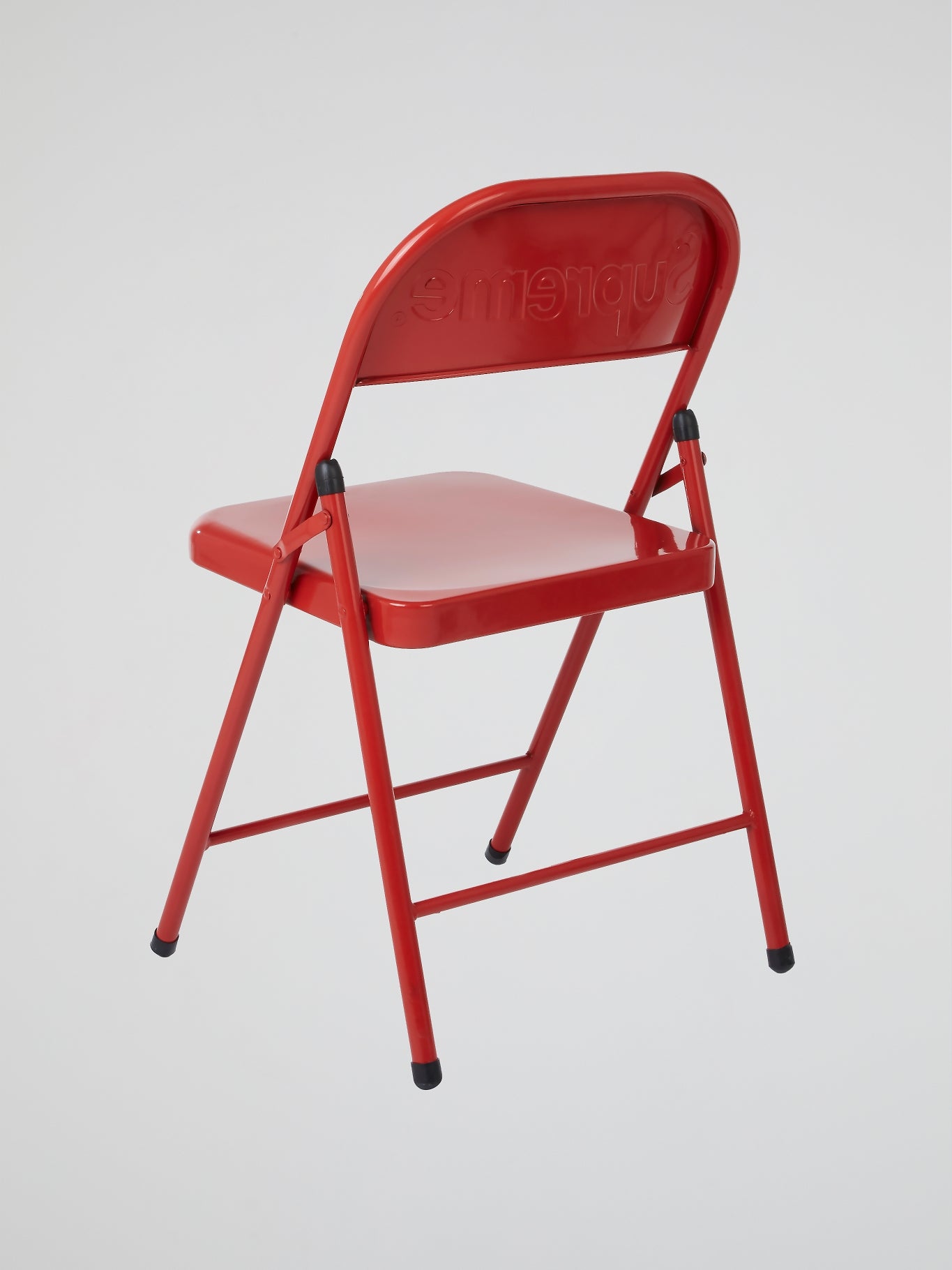 Red Metal Folding Chair – Maison-B-More Global Store