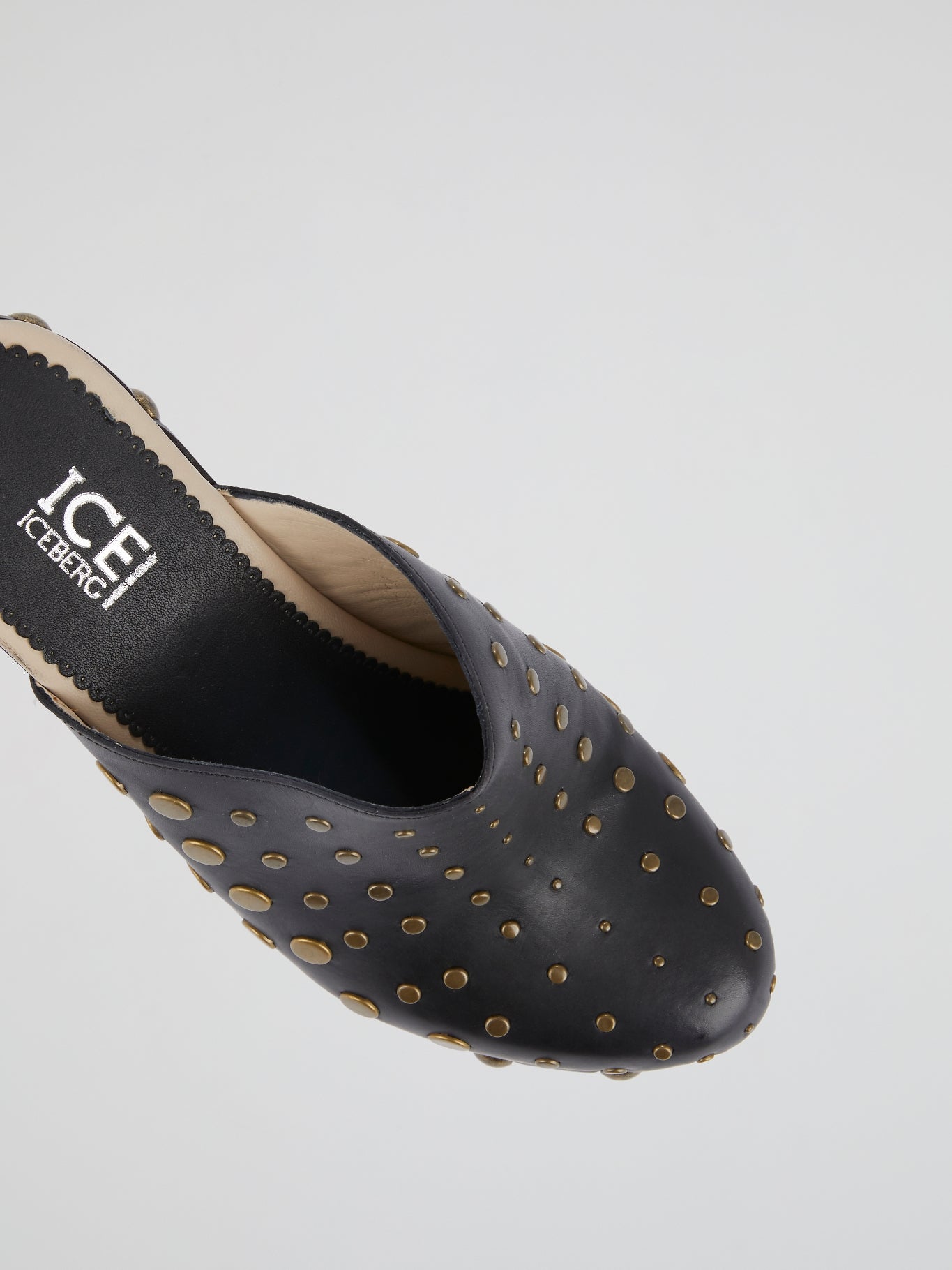 De volgende Onvermijdelijk Wederzijds Black Studded Clog Sandals – Maison-B-More Global Store