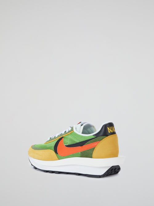 Shop Nike Sacai Waffle Green Gusto Sneakers Online – Maison-B-More
