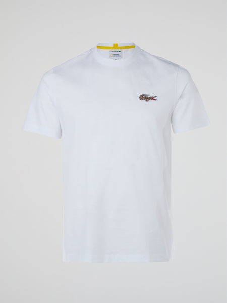 Supreme New York City T-shirt Logo Lacoste, T-shirt transparent background  PNG clipart