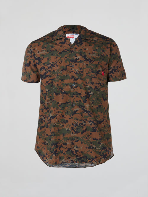 Shop Supreme Supreme x Comme Des Garcons Camo Shirt Online