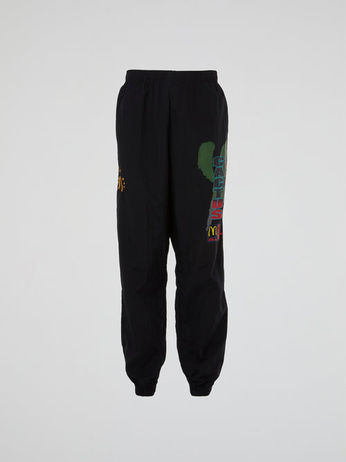 Travis Scott x McDonaldNylon Pants Black | nate-hospital.com