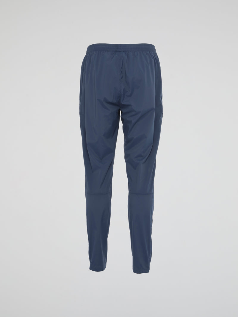 Blue Lightweight Satin Pants